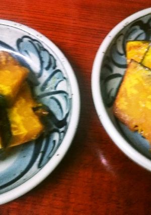 ⅲスライスカボチャのバター焼き-レシピのメイン写真