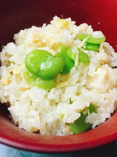 貝柱と空豆の炊き込みご飯ᕕ( ᐛ )ᕗ-レシピのメイン写真