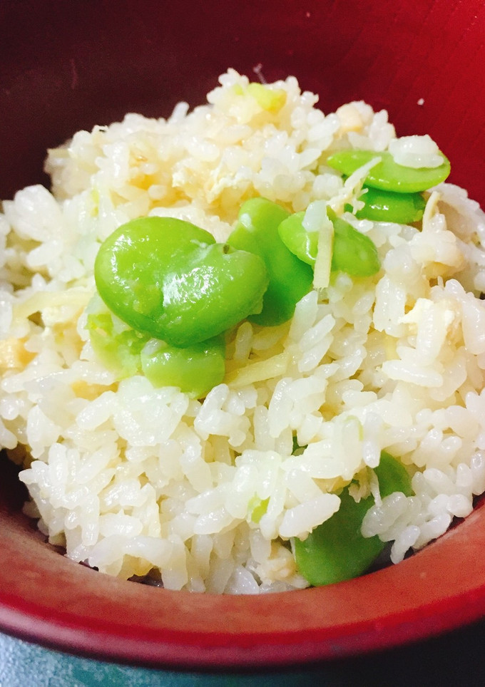 貝柱と空豆の炊き込みご飯ᕕ( ᐛ )ᕗ-レシピのメイン写真