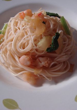 トムヤム風味☆素麺チャンプル～-レシピのメイン写真