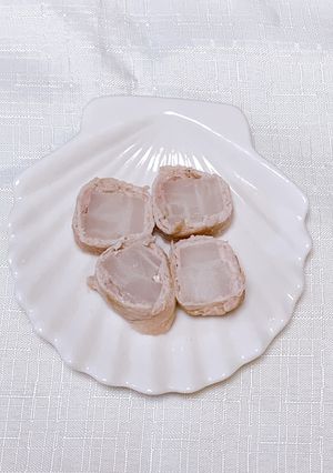 犬用：だいこんの豚巻き-レシピのメイン写真