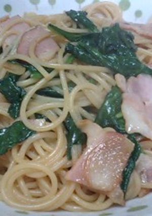 ベーコンとほうれん草のパスタ-レシピのメイン写真