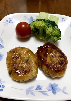 おからと豆腐のお好みソースハンバーグ-レシピのメイン写真