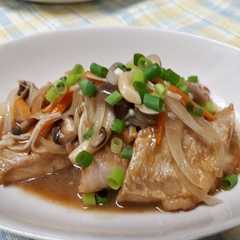 รูปของ 野菜のたっぷり❤たらのバタポン照り焼き