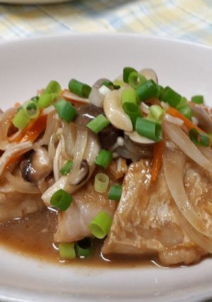 野菜のたっぷり❤たらのバタポン照り焼き-レシピのメイン写真