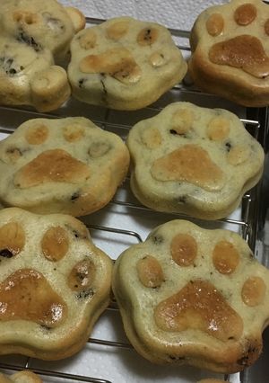 レーズン入りバナナたっぷりマフィン-レシピのメイン写真