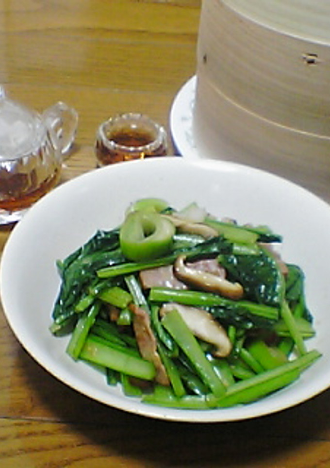 本気の青菜炒め-レシピのメイン写真