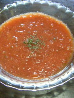 トマトの冷製スープ-レシピのメイン写真