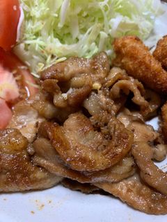 ご飯がススム、生姜焼き^ - ^-レシピのメイン写真