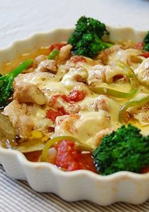 電子レンジde１０分♪鶏のプロバンス風-レシピのメイン写真