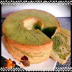 รูปของ ☆抹茶マーブルシフォン☆