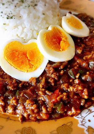 簡単キーマカレー-レシピのメイン写真