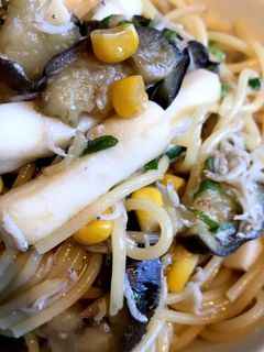 賄い~イカとしらすの和風パスタ~-レシピのメイン写真