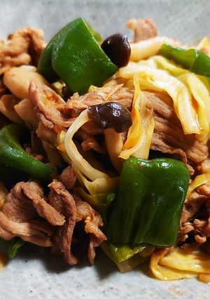 超簡単! 炒めて混ぜる回鍋肉♪-レシピのメイン写真