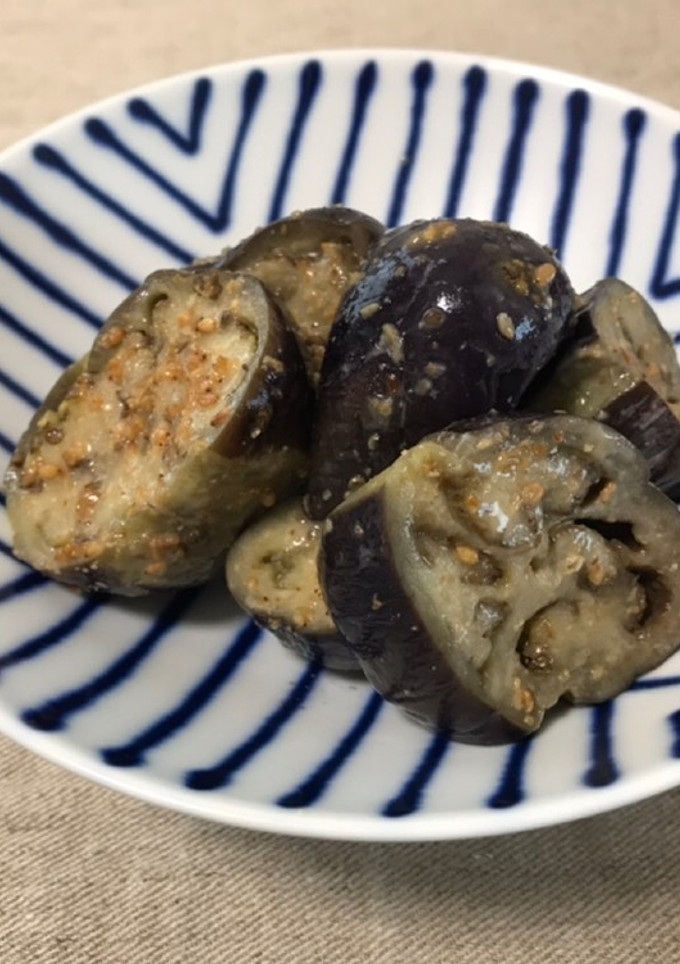 蒸しなすのごま和え-レシピのメイン写真