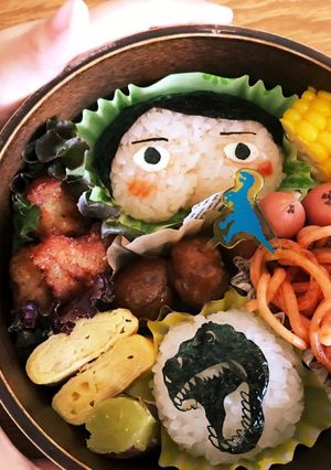 おしりたんてい キャラ弁-レシピのメイン写真