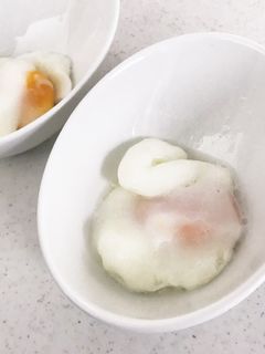 レンジで簡単温泉たまご。-レシピのメイン写真