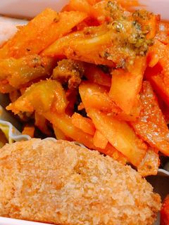 ブロハムポテトのケチャップ炒め-レシピのメイン写真