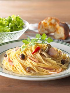 ベーコンとしめじの和風パスタ -レシピのメイン写真