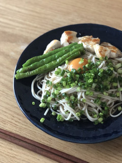 野菜と鶏肉のさっぱりぶっかけうどん-レシピのメイン写真
