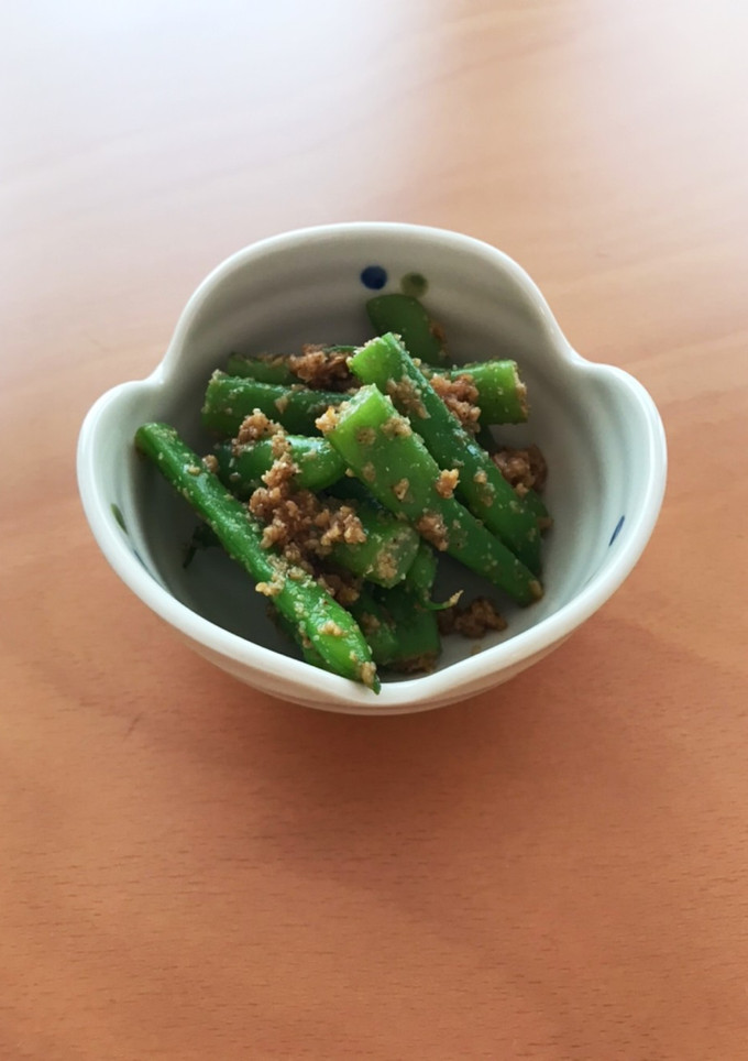 我が家の簡単いんげんの胡麻和え-レシピのメイン写真