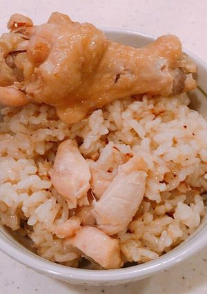 超簡単！圧力鍋で、手羽元の炊き込みご飯！-レシピのメイン写真