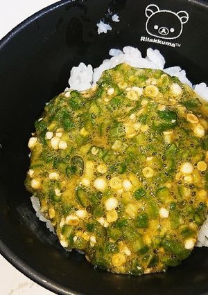 夏バテ食欲ないとき★必殺オクラとろろ★-レシピのメイン写真