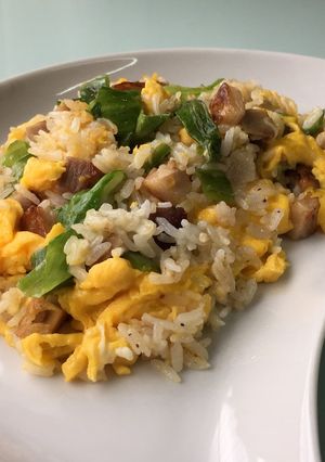 ネギネージュで焼豚チャーハン-レシピのメイン写真