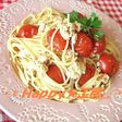 ☆プチトマトと鶏挽肉のBSGパスタ☆
