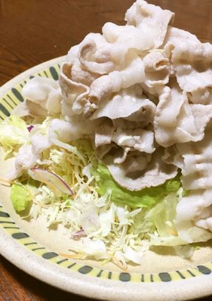 てんこ盛り豚しゃぶサラダ-レシピのメイン写真