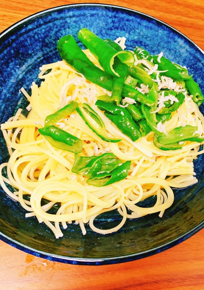 ししとうとじゃこの和風パスタ-レシピのメイン写真
