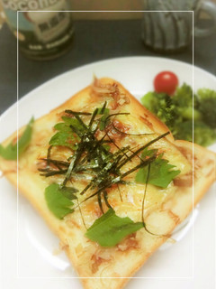 ココナッツ香る❀おかか醤油和トースト-レシピのメイン写真