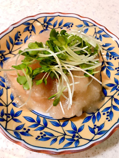 簡単ヘルシー鶏むね肉のさっぱり梅おろし煮-レシピのメイン写真