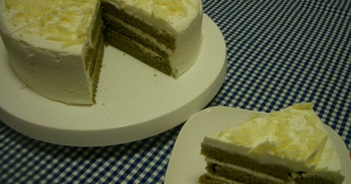 ホワイトチョコと抹茶のケーキ クリスマスに☆ホワイトチョコと抹茶のケーキ☆ | レシピ・作り方