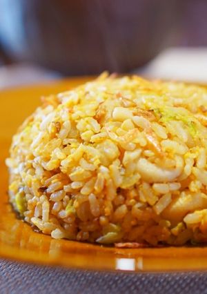 ちくわとキャベツの簡単チャーハン-レシピのメイン写真
