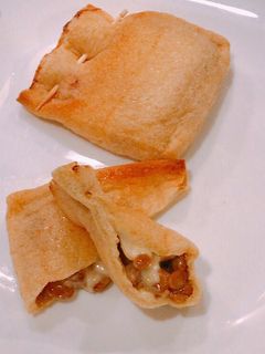 マヨ納豆チーズの、油揚げトースト!-レシピのメイン写真