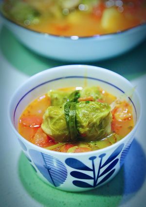 美味しいトマト缶でロールキャベツ-レシピのメイン写真