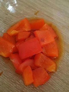 離乳食完了期: パプリカのおかか和え-レシピのメイン写真