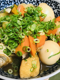 厚揚げと根菜中心のあまから煮物-レシピのメイン写真
