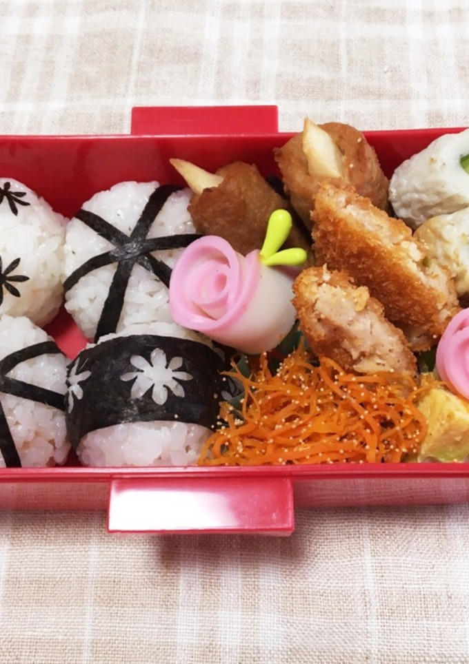 簡単手毬おにぎりのお弁当-レシピのメイン写真