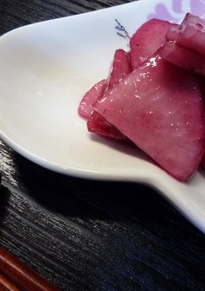 ブルーベリージャムでお漬物？-レシピのメイン写真