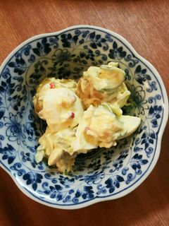 じゃが芋 茹で玉子 胡瓜 マヨネーズ和え-レシピのメイン写真