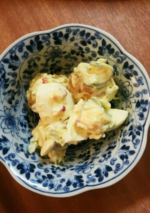 じゃが芋 茹で玉子 胡瓜 マヨネーズ和え-レシピのメイン写真