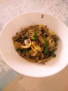 簡単!豚ひき肉の和風カレー炒め-レシピのメイン写真