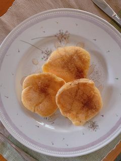 ふわふわ♡簡単米粉スフレパンケーキ-レシピのメイン写真