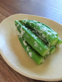 オクラの塩麹漬け-レシピのメイン写真