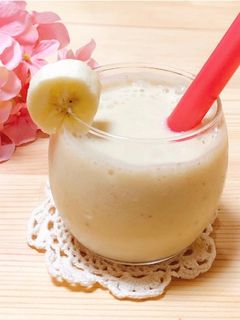甘酒バナナ豆乳スムージー-レシピのメイン写真