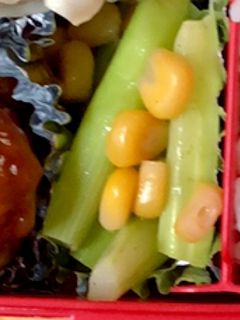 お弁当に★アスパラとコーンの バター炒め-レシピのメイン写真