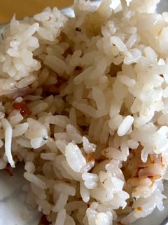 簡単 梅しらす炊き込みご飯-レシピのメイン写真