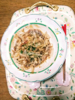 シラタキで❗簡単✨ダイエット焼きそば☺⛄-レシピのメイン写真